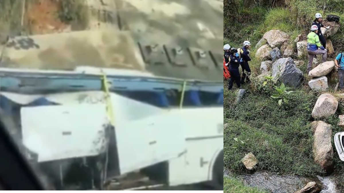 Así cayó un autobús por un acantilado en Antioquia tras accidente que mató a 17 personas: impactantes fotos de los restos

 – Ojo critico