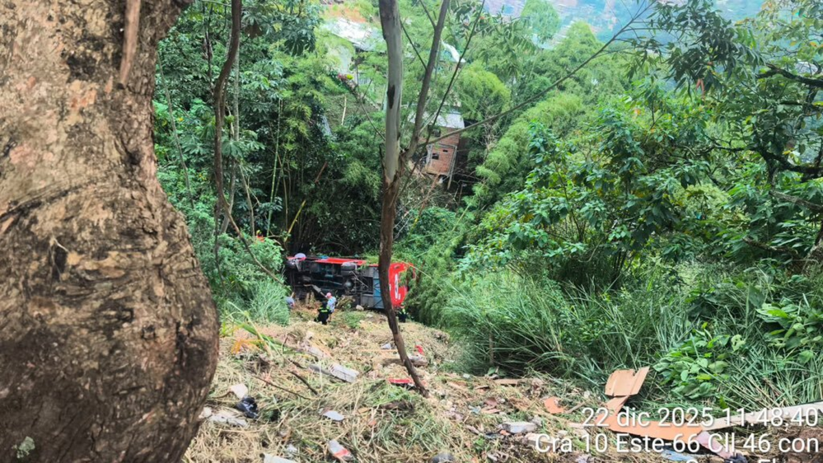 Vídeos de emergencia | El alcalde de Medellín habló sobre el grave accidente en el que un autobús cayó a un acantilado en Vía Santa Elena: lo que se sabe de los heridos

 – Ojo critico
