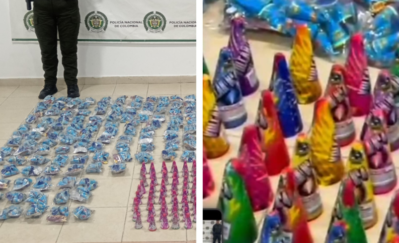 Cajas de explosivos encontradas en un vehículo de servicio público

 – Ojo critico