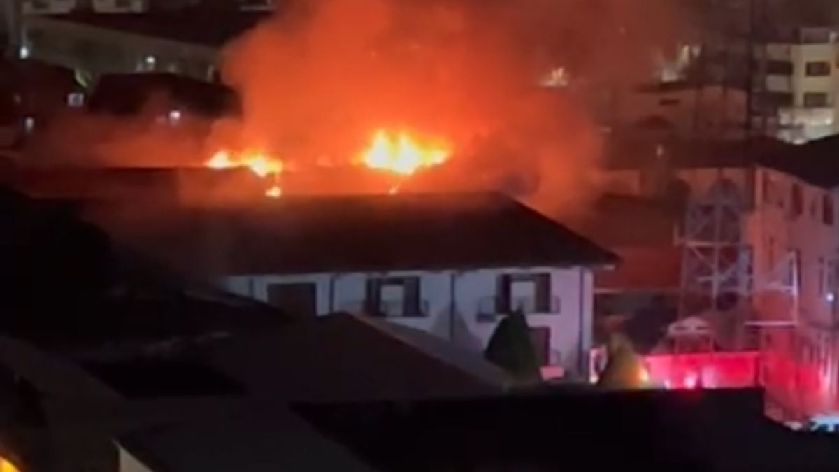 este sería el origen de las llamas

 – Ojo critico