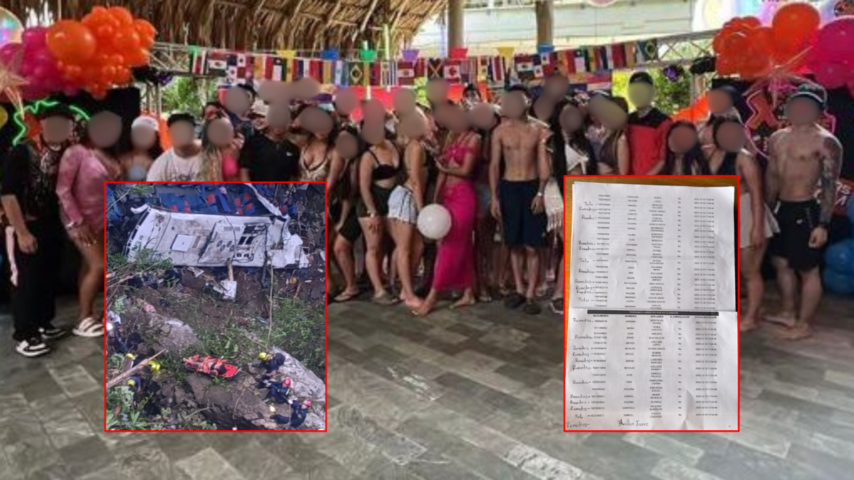 Aquí la lista de pasajeros del autobús que se estrelló en Remedios, Antioquia, que transportaba un viaje estudiantil: 16 personas muertas

 – Ojo critico