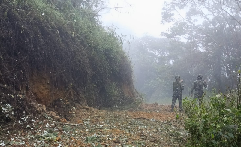 De esta manera, el ejército evitó la tragedia de soldados y más de 150 familias.

 – Ojo critico