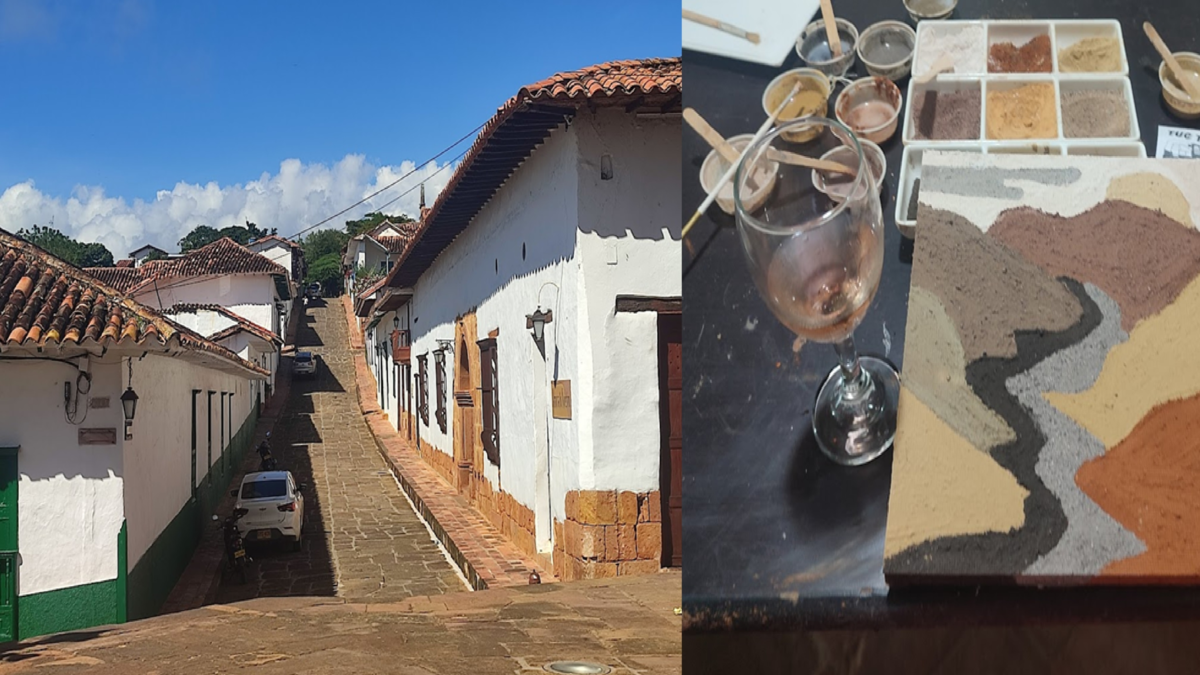 La historia de la construcción de tierra apisonada, un lugar donde la gente pinta con las tierras santandereanas y tiene experiencias artísticas

 – Ojo critico