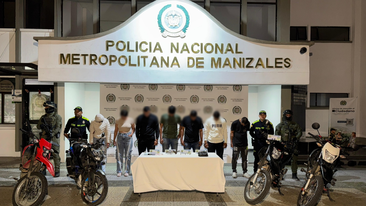 Luego de un año de investigación, policías de Manizales capturaron nexos de narcotráfico del clan del Golfo

 – Ojo critico