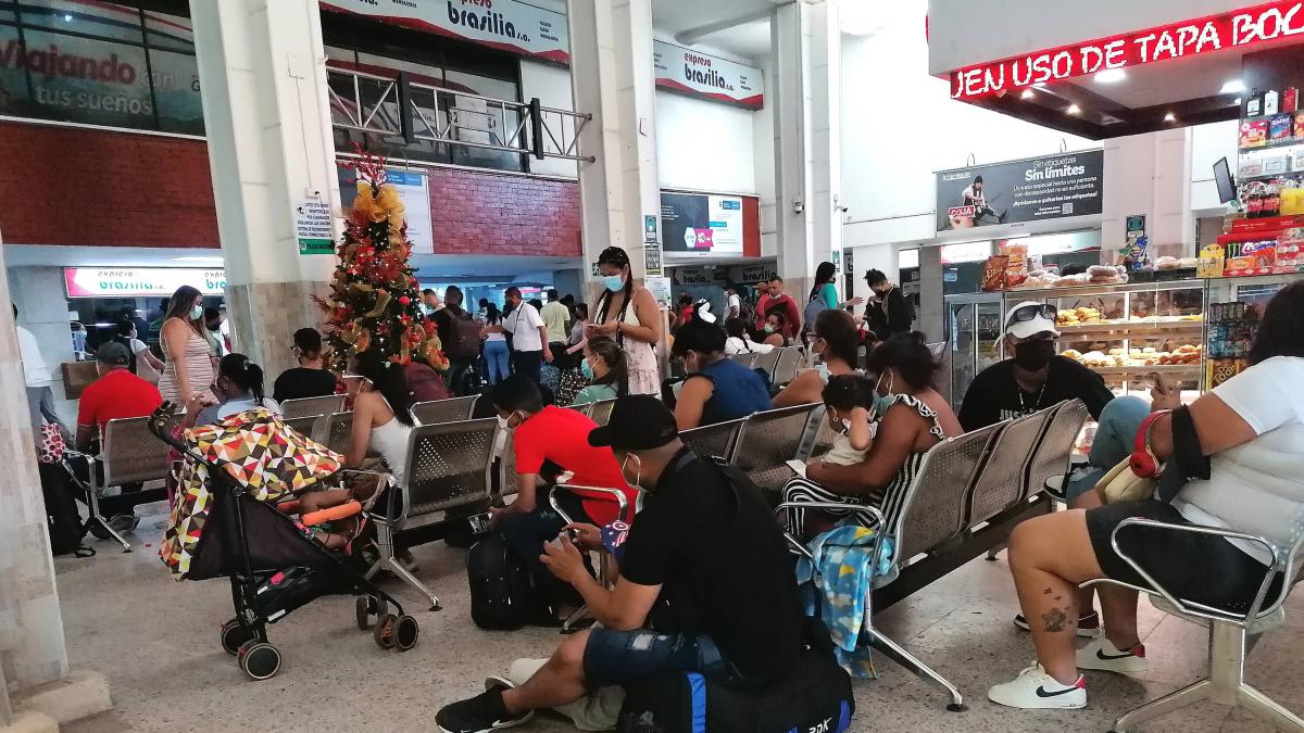 Terminal Metropolitana de Barranquilla ya movilizó cerca de 400.000 pasajeros IP

 – Ojo critico