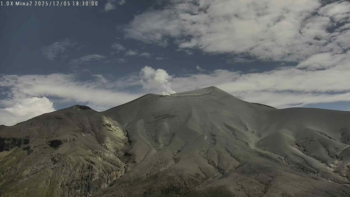 UNGRD dice que se registraron seis emisiones de cenizas y liberaciones continuas de gases

 – Ojo critico