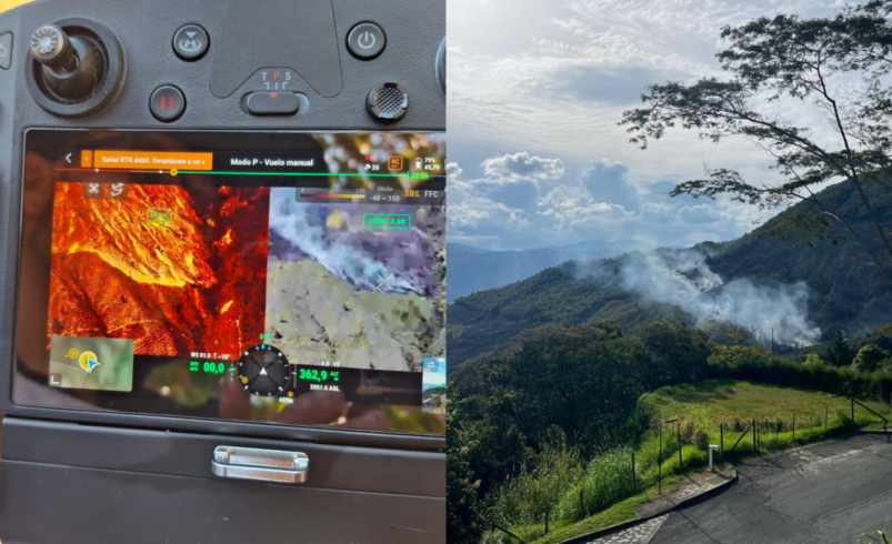 la causa sería una hoguera

 – Ojo critico