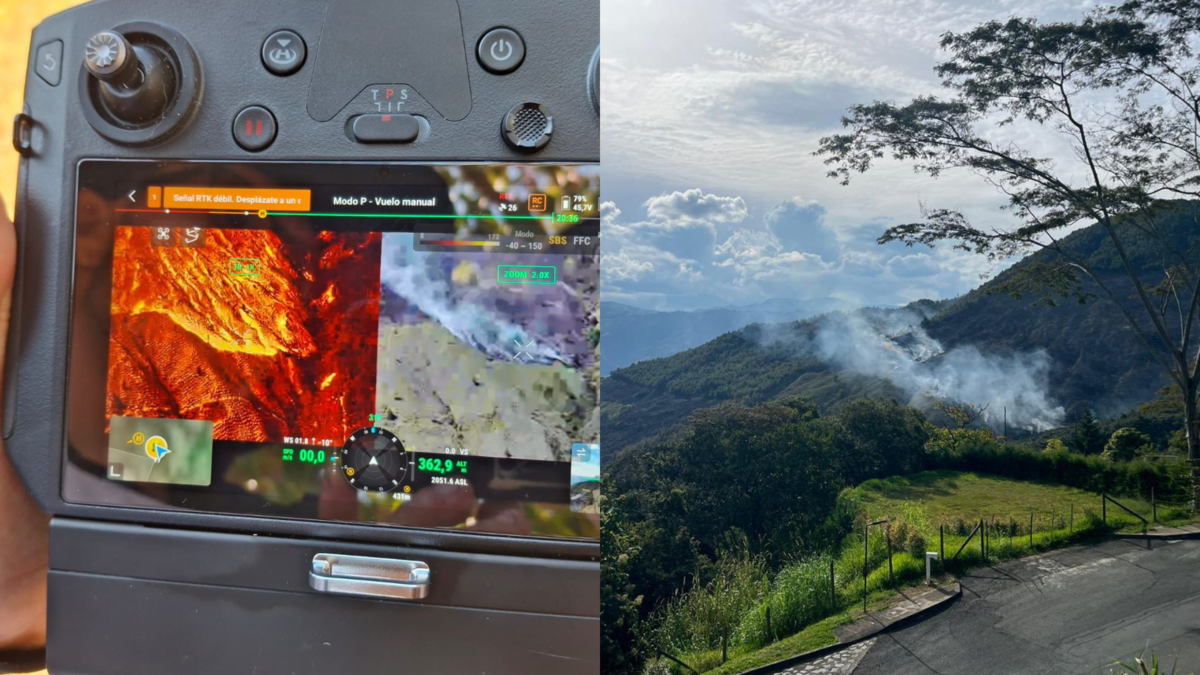 la causa sería una hoguera

 – Ojo critico