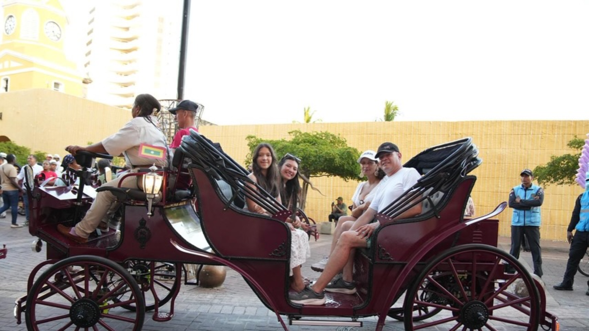 «Bombardeo» a la protección contra los coches eléctricos en el centro histórico de Cartagena, que circulan gratis los fines de semana para residentes y turistas

 – Ojo critico