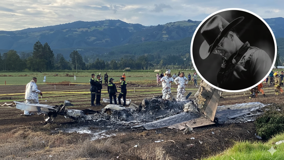 Las escenas del accidente de avioneta de Yeison Jiménez

 – Ojo critico