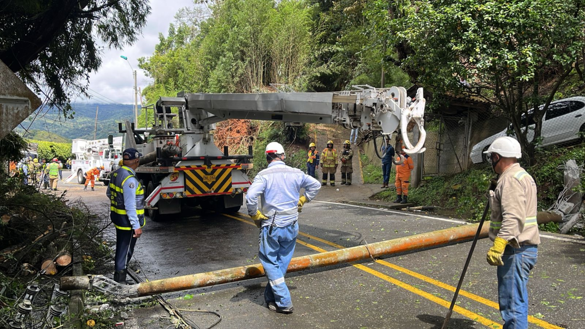 Plan de regreso a Cali | Despejan vía a Buenaventura: retiran un árbol y un poste que bloqueaba la vía en el barrio El Saladito

 – Ojo critico