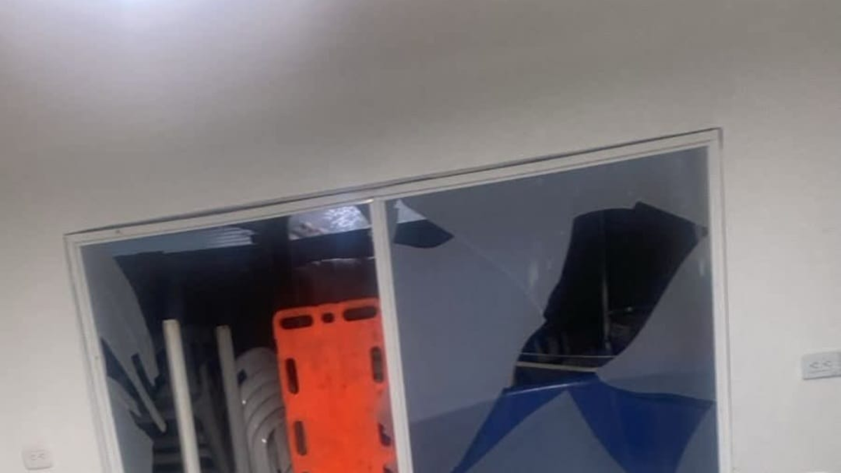 Casas y el hospital fueron destruidos

 – Ojo critico