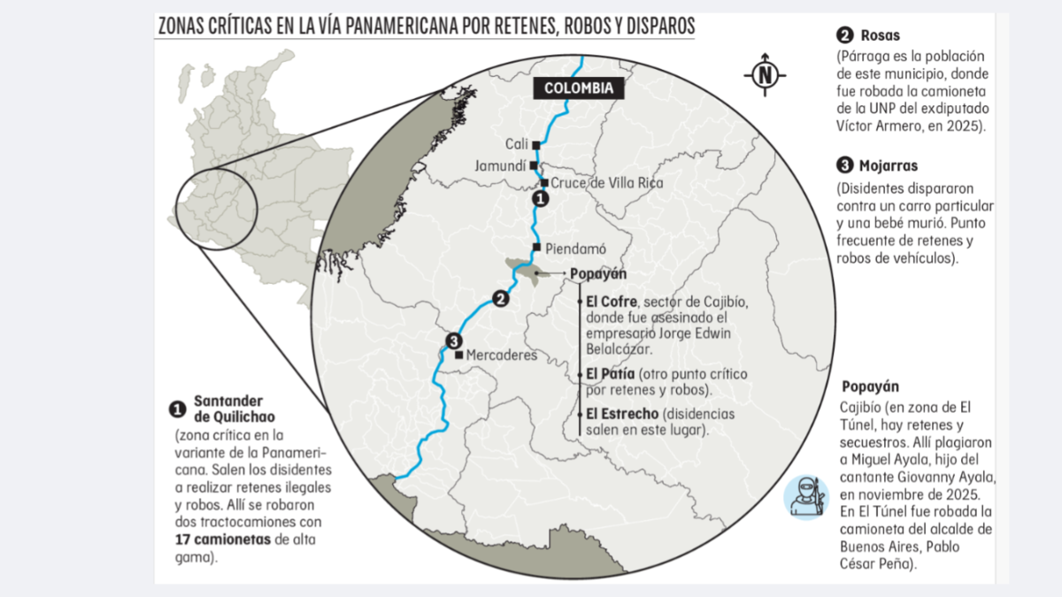 ¿por qué la carretera que une el interior con el suroccidente del país se volvió un corredor de miedo? – Ojo critico