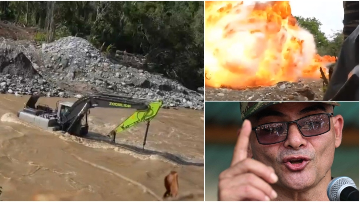 Así se derrumbó la mina secreta que le reportaba ganancias millonarias al tolimense «Iván Mordisco»: reclutaban gente en Antioquia

 – Ojo critico