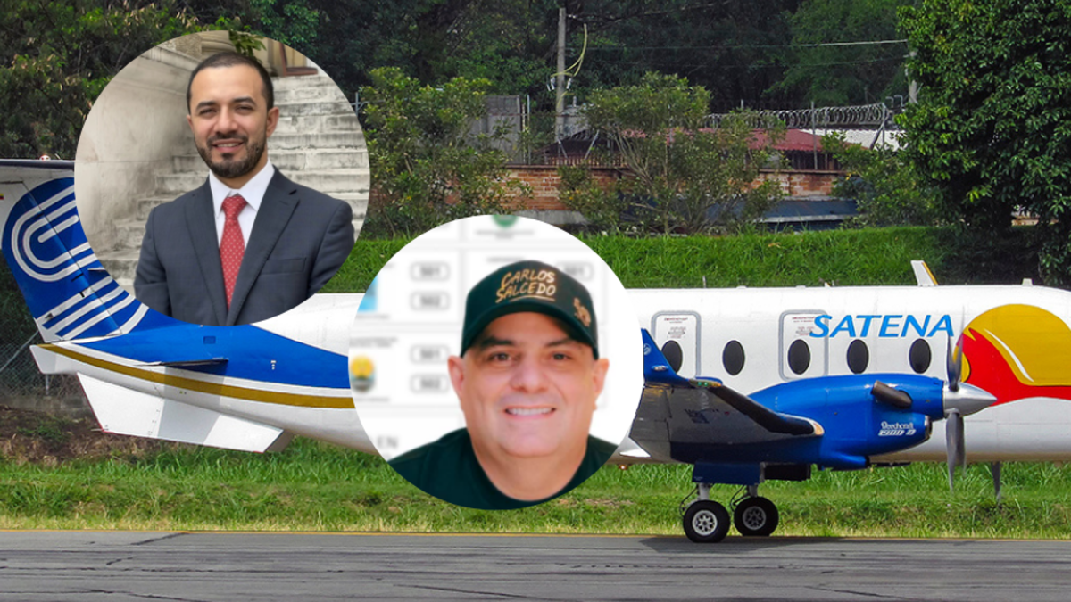 A bordo estaban el congresista Diógenes Quintero y Carlos Salcedo.

 – Ojo critico