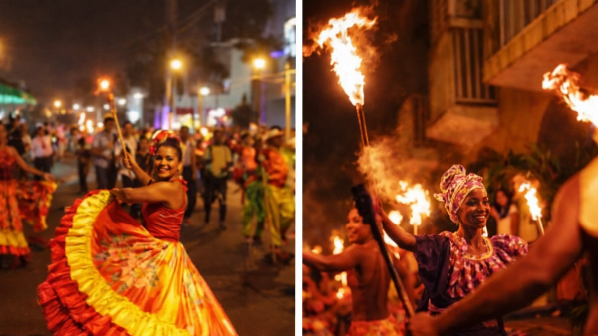 una mítica marcha pagana de fuego, música y color como parte de la Fiesta de Nuestra Señora de la Candelaria

 – Ojo critico