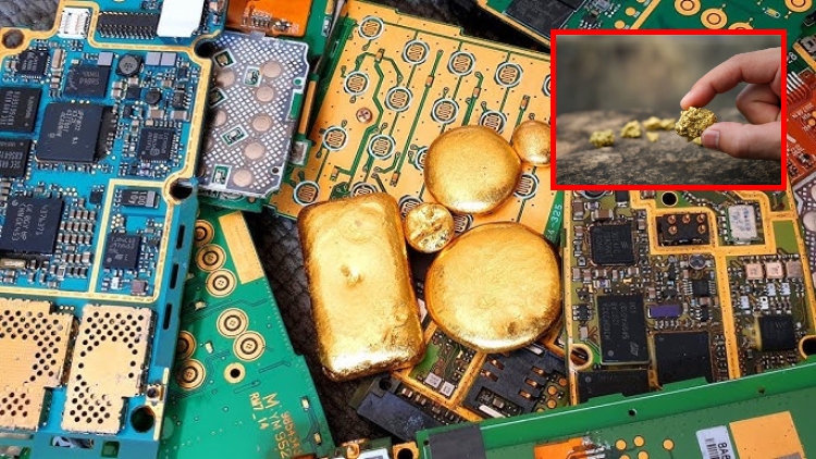 Científicos chinos logran extraer oro de viejos móviles en sólo 20 minutos

 – Ojo critico