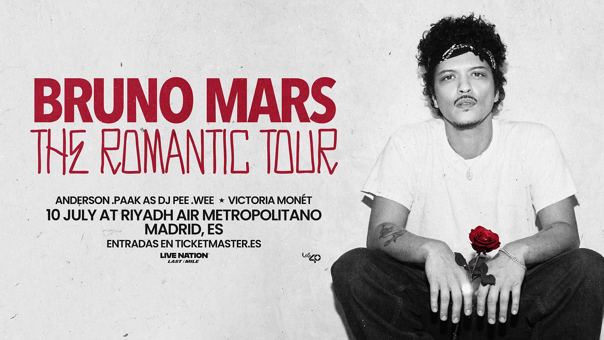 Bruno Mars anunció su mayor gira por estadios 

 – Ojo critico