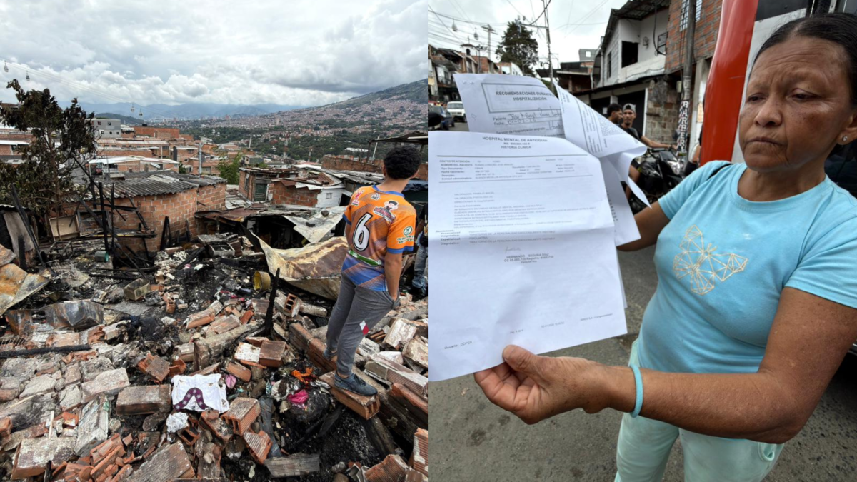 ¿Quién es el paciente psiquiátrico que prendió fuego a una casa en Medellín? Aquí la dramática historia de su madre: «Me quería pegar»

 – Ojo critico