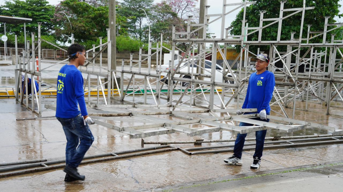 ¡No te dejes sorprender! Se retoma cumbre y junta en Vía 40 por desmantelamiento de palcos del Carnaval de Barranquilla

 – Ojo critico