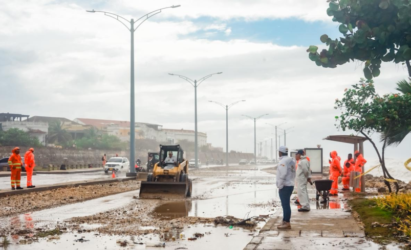Ordenan cierre de todas las playas de Cartagena por frente frío que sacude la región Caribe provocando fuertes lluvias, vientos y oleaje

 – Ojo critico
