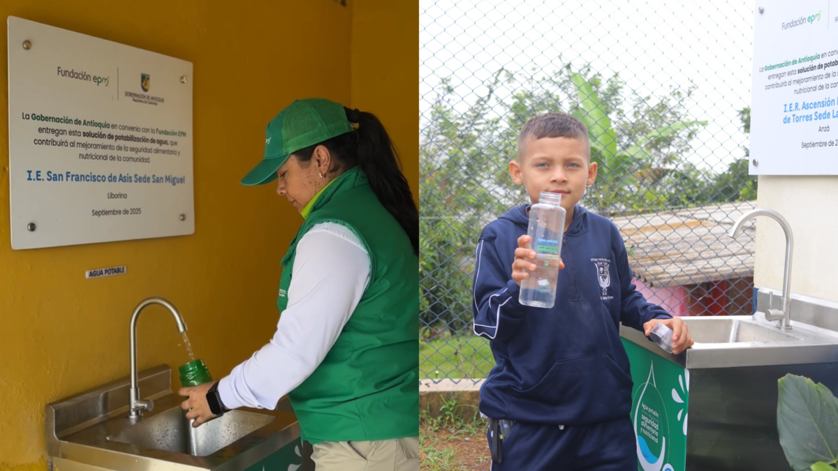 EPM y el gobierno instalaron plantas de tratamiento; Están dirigidos a 104 instituciones

 – Ojo critico