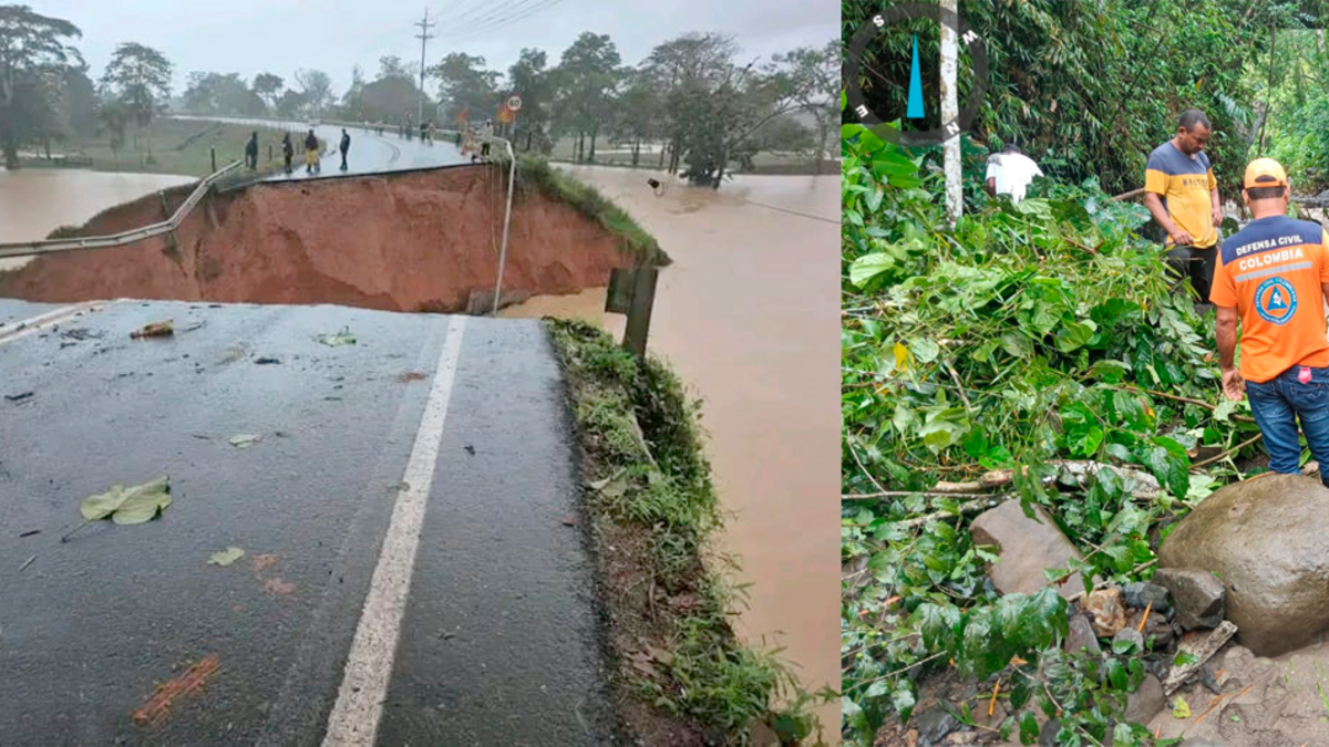 Declararon desastre público en 10 municipios por daños tras fuertes lluvias en el departamento

 – Ojo critico