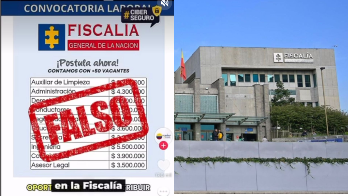 La Fiscalía alerta sobre anuncios de empleo falsos en redes sociales y advierte del riesgo de facilitar datos personales en portales fraudulentos

 – Ojo critico