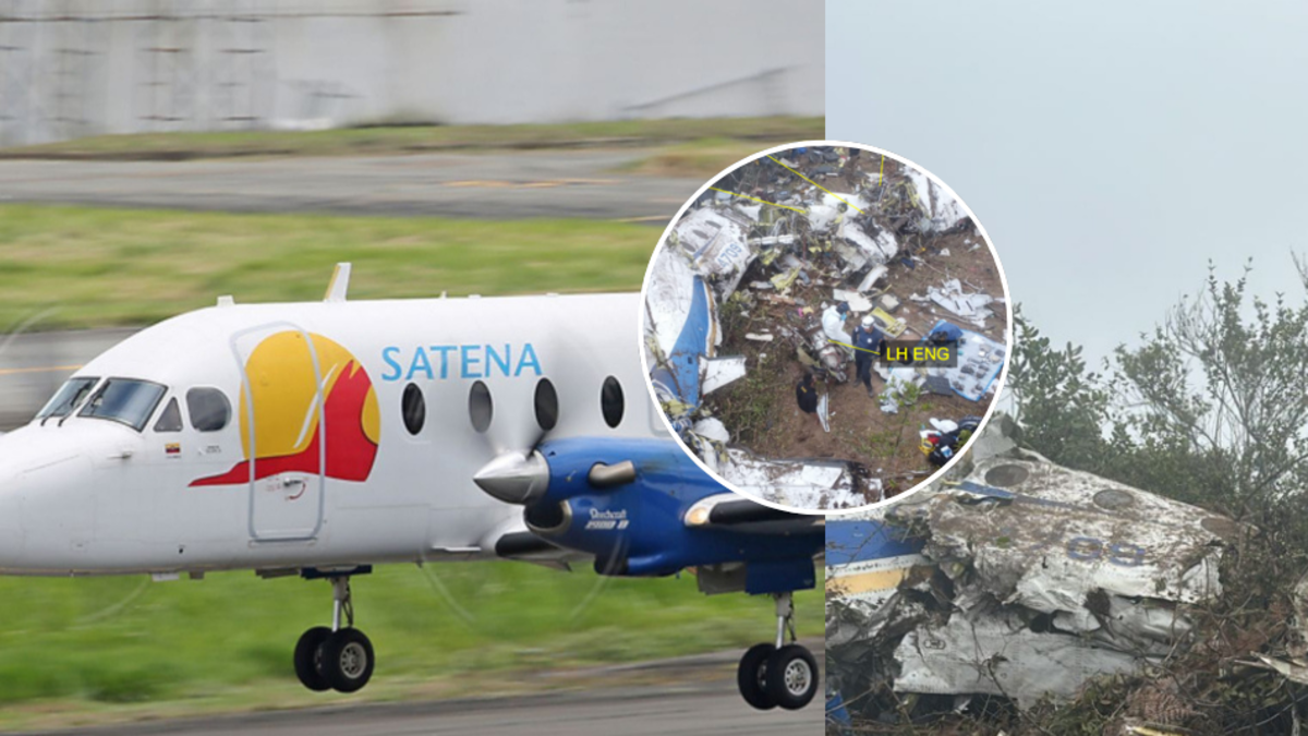 Fotos inéditas del accidente del avión de Satena que mató a 15 personas, reveladas en reportaje de Aerocivil: ‘Manipulación del lugar del accidente’

 – Ojo critico