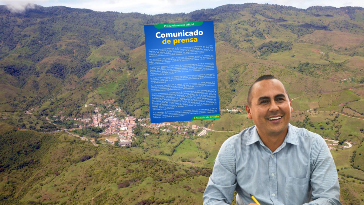 El alcalde Briceño en Antioquia fue amenazado por el frente disidente 36 de las FARC; Gobernador convocó a bombardeos bajo el apodo de «Calarcá»

 – Ojo critico