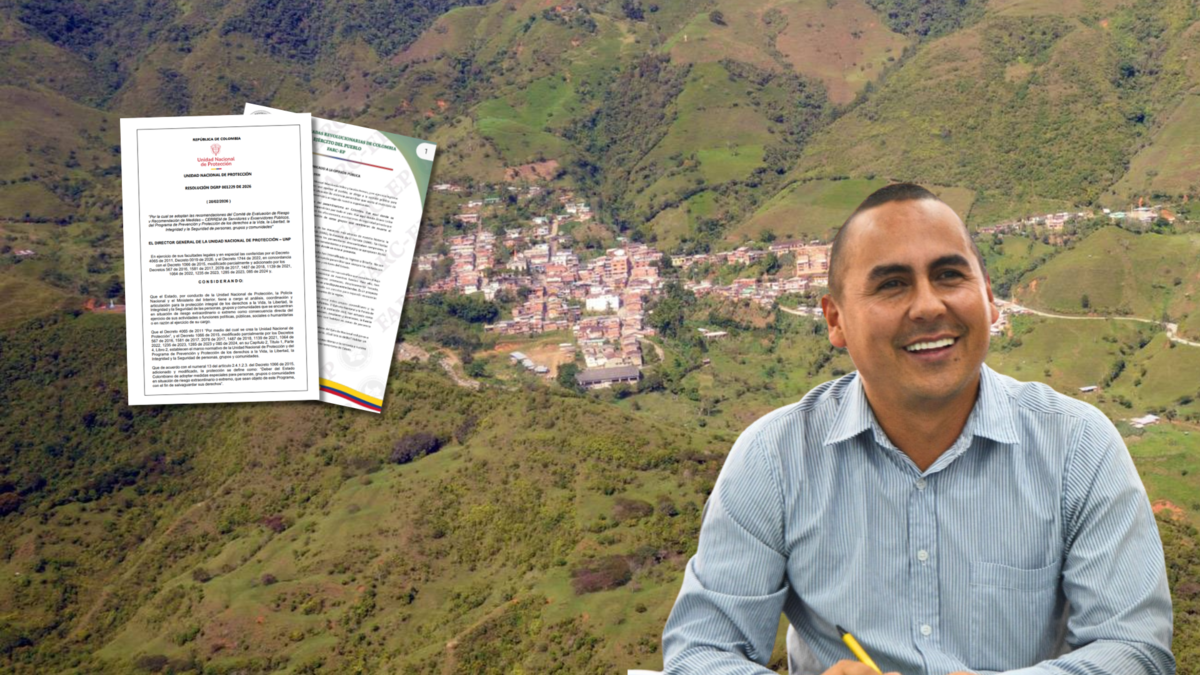 Polémica respuesta de la UNP al urgente pedido de protección del alcalde Briceño luego de que disidentes lo declararan objetivo militar

 – Ojo critico