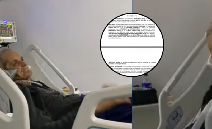 “A mi padre le queda poco tiempo”.

 – Ojo critico