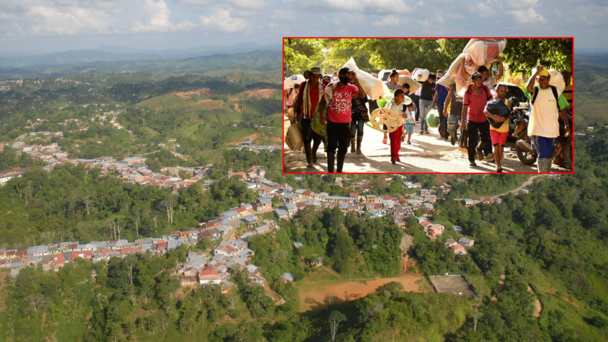 125 familias de tres pueblos de Segovia, Antioquia, fueron desplazadas después de que un ataque con drones costara la vida a una madre y sus dos hijos.

 – Ojo critico