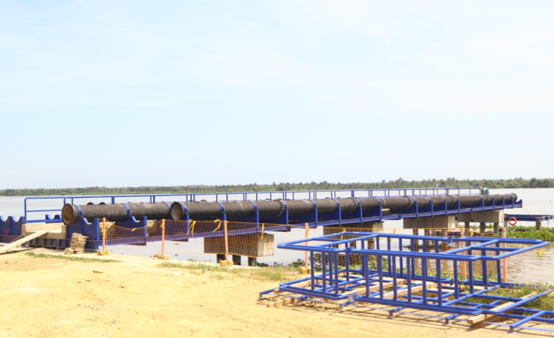 El acueducto, que llevará agua del río Magdalena a 1,6 millones de personas, se encuentra en un 86% de avance.

 – Ojo critico