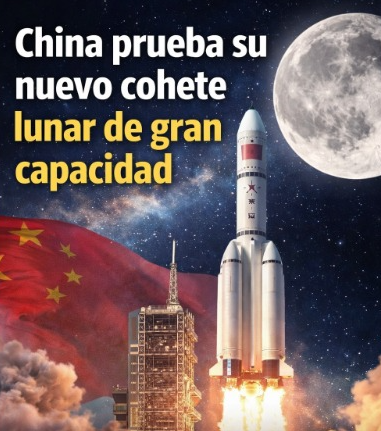 China acelera su programa espacial con un vehículo de lanzamiento pesado a la luna

 – Ojo critico