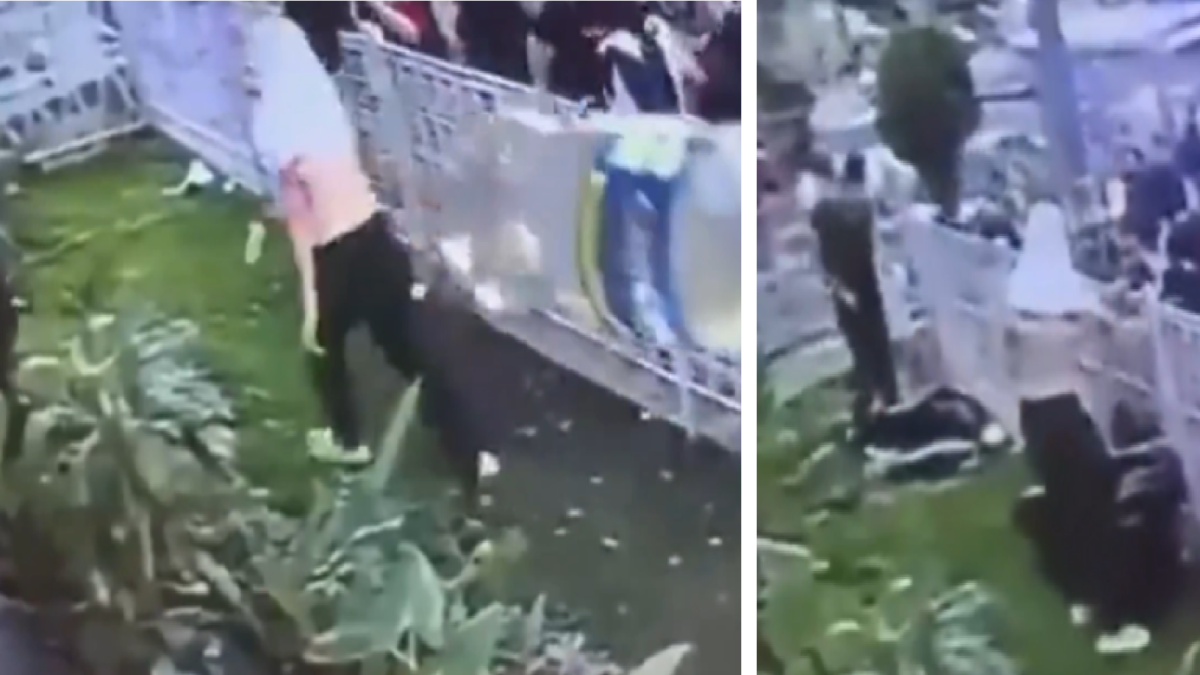 Atacan y destruyen casa de campaña del candidato Abelardo de la Espriella en plena protesta en Bucaramanga

 – Ojo critico