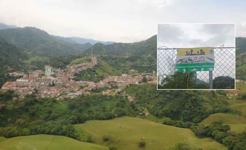 Panfletos y graffitis alusivos a un presunto nuevo grupo armado aparecieron en la comuna andina de Antioquia: autoridades investigan su autenticidad

 – Ojo critico
