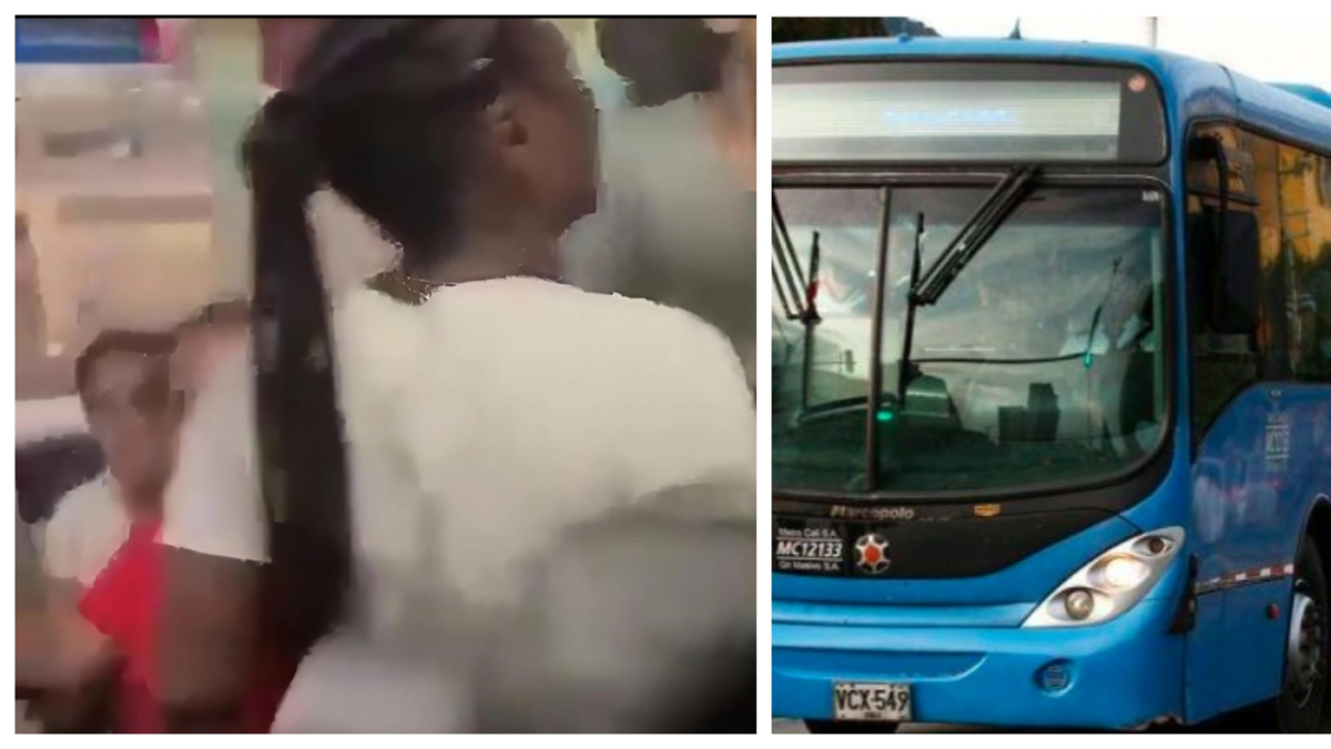 Dos mujeres inician brutal pelea por una silla en un bus del MIO en el oriente de Cali; El hecho causó pánico entre los usuarios.

 – Ojo critico