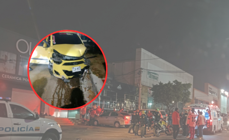 Los agresores iban en un taxi y se estrellaron tras una persecución policial

 – Ojo critico