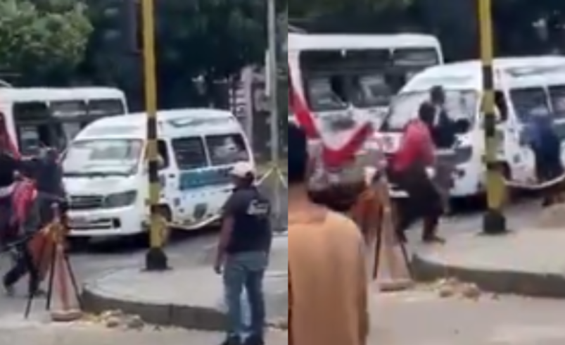 Indignación por hombre que cometió infracción de tránsito en Cúcuta y lo agredió a pedido de un oficial de tránsito

 – Ojo critico