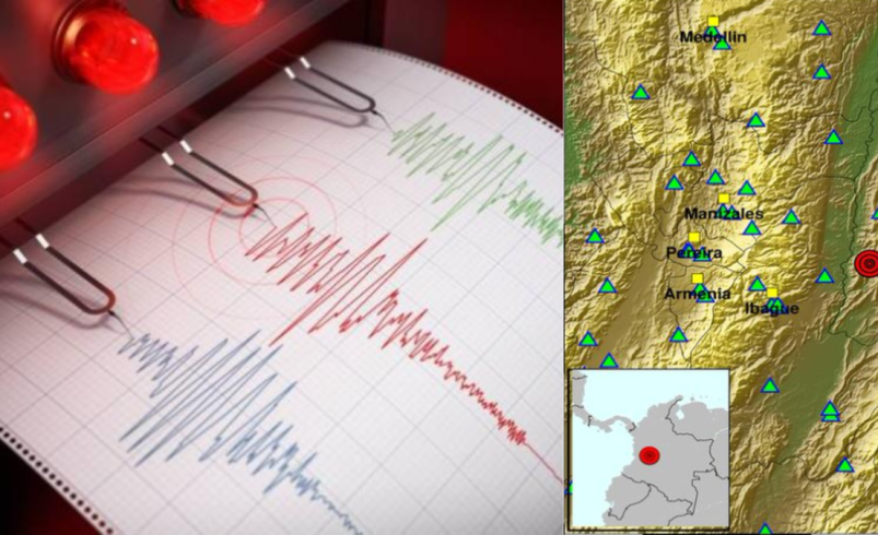 SGC reporta nuevos temblores en Colombia este lunes feriado en el centro del país; ver magnitud y epicentro

 – Ojo critico