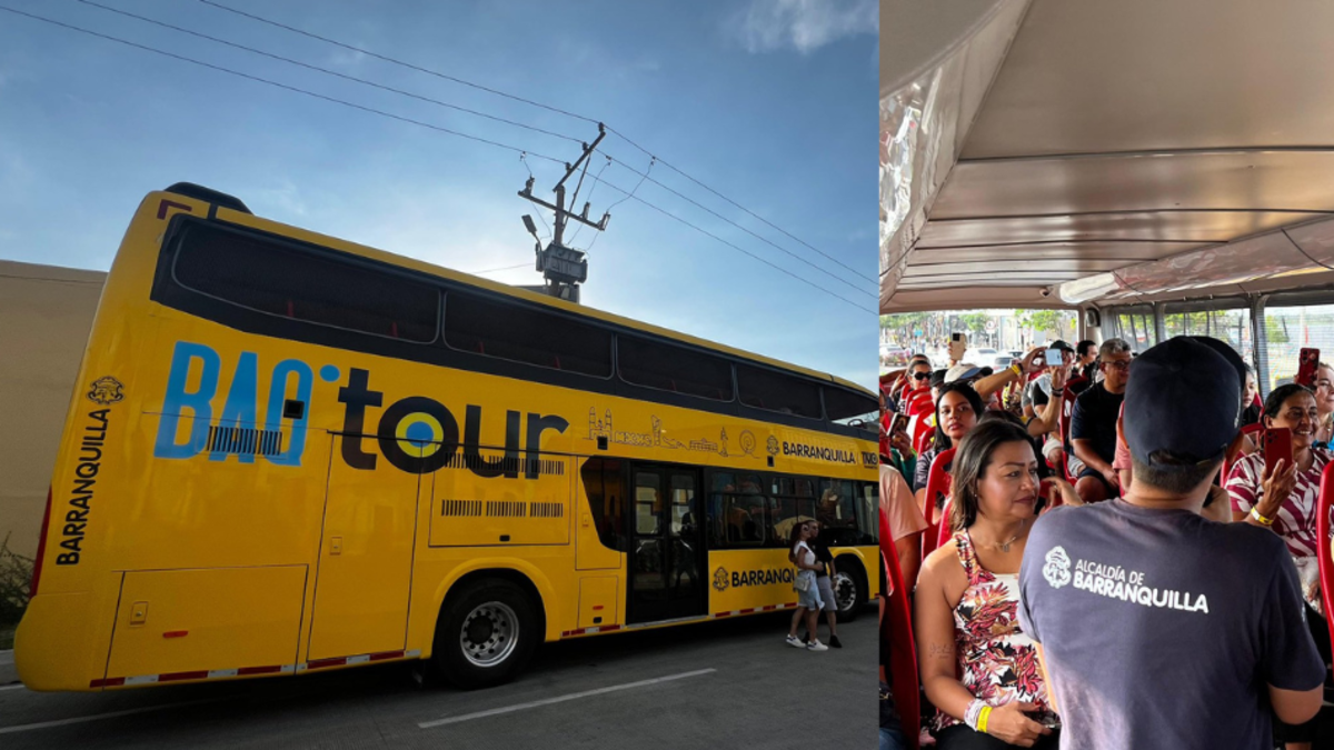 Barranquilla lanza BAQTour, el primer bus turístico que presta servicio a la ciudad

 – Ojo critico