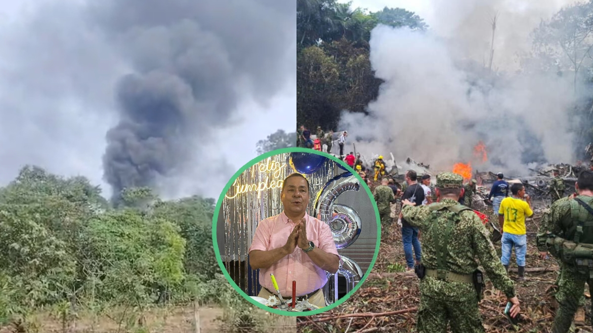 Este es el testimonio de Julio Valderrama, hombre que vivió el accidente aéreo en Puerto Leguízamo: «Este monstruo pasó volando»

 – Ojo critico