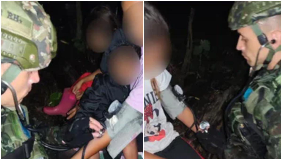 Primeras fotos de cinco niños y una joven encontrados en la selva del Caquetá luego de varios días escondidos bajo el apodo de «Calarcá»

 – Ojo critico
