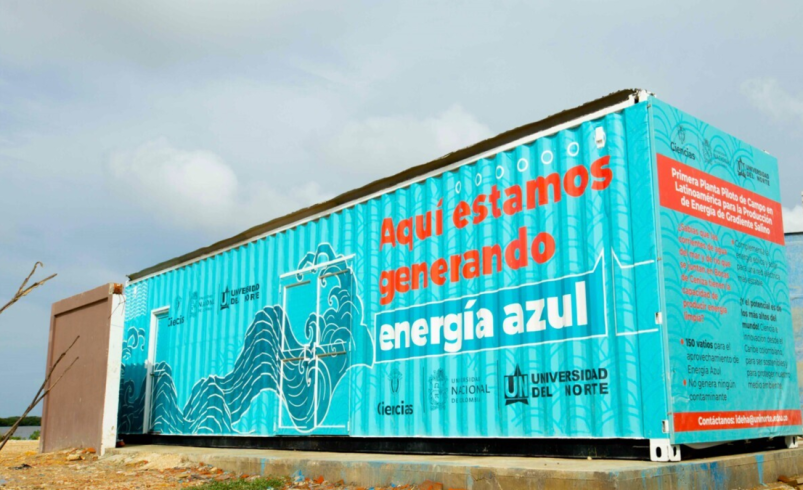 En Bocas de Ceniza prueban nueva energía renovable que convierte una mezcla de agua dulce y salada en electricidad

 – Ojo critico