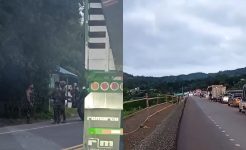 Hombres armados preparaban cilindros bomba en la Carretera Panamericana

 – Ojo critico