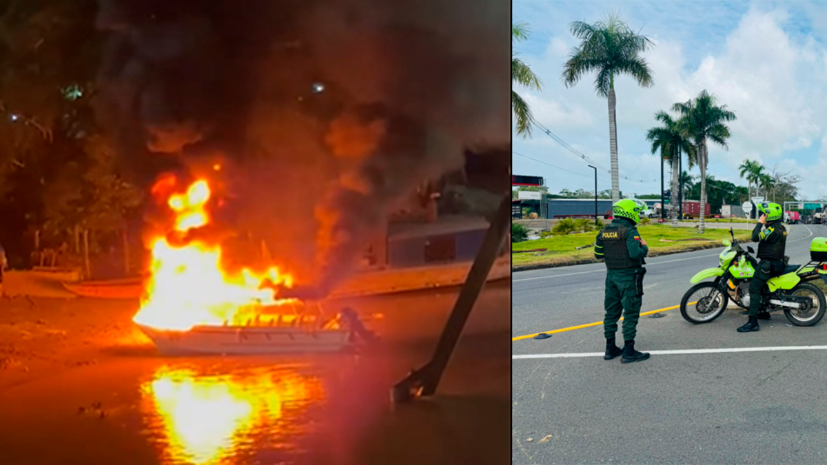 Incendio y bloqueos de embarcaciones de Mineros SA

 – Ojo critico