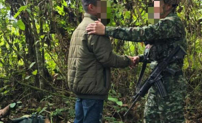 La víctima logró escapar de sus secuestradores y el ejército lo rescató

 – Ojo critico
