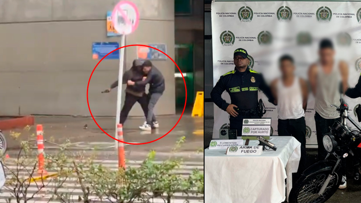 Un ciudadano de Medellín enfrentó a los delincuentes y logró convencer a la policía para atraparlos

 – Ojo critico