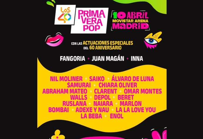 Festival LOS40 Primavera Pop 2026: fecha, artistas y entradas
 – Ojo critico
